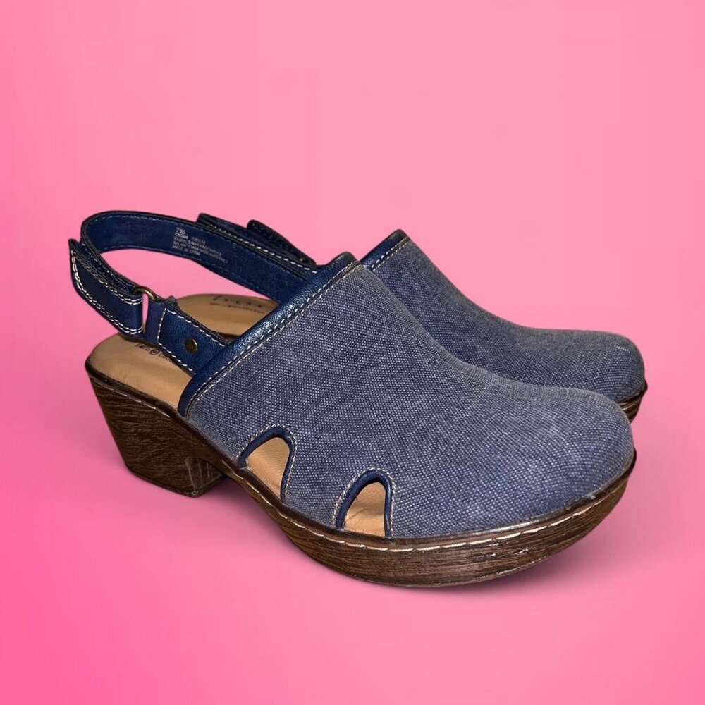 Denim clogs - image 3